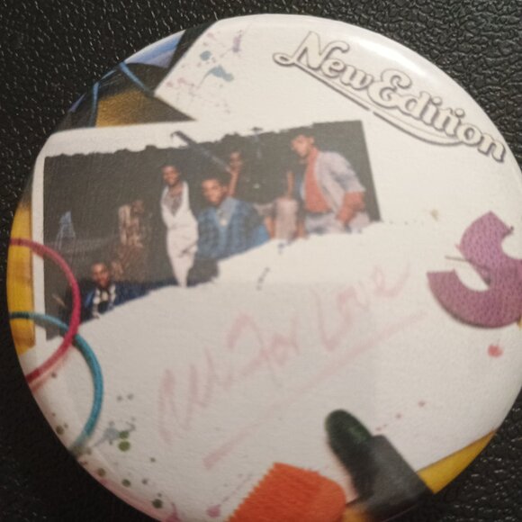 New Edition's Biggest Fan Button Pack!  7 Buttons! - Picture 5 of 8